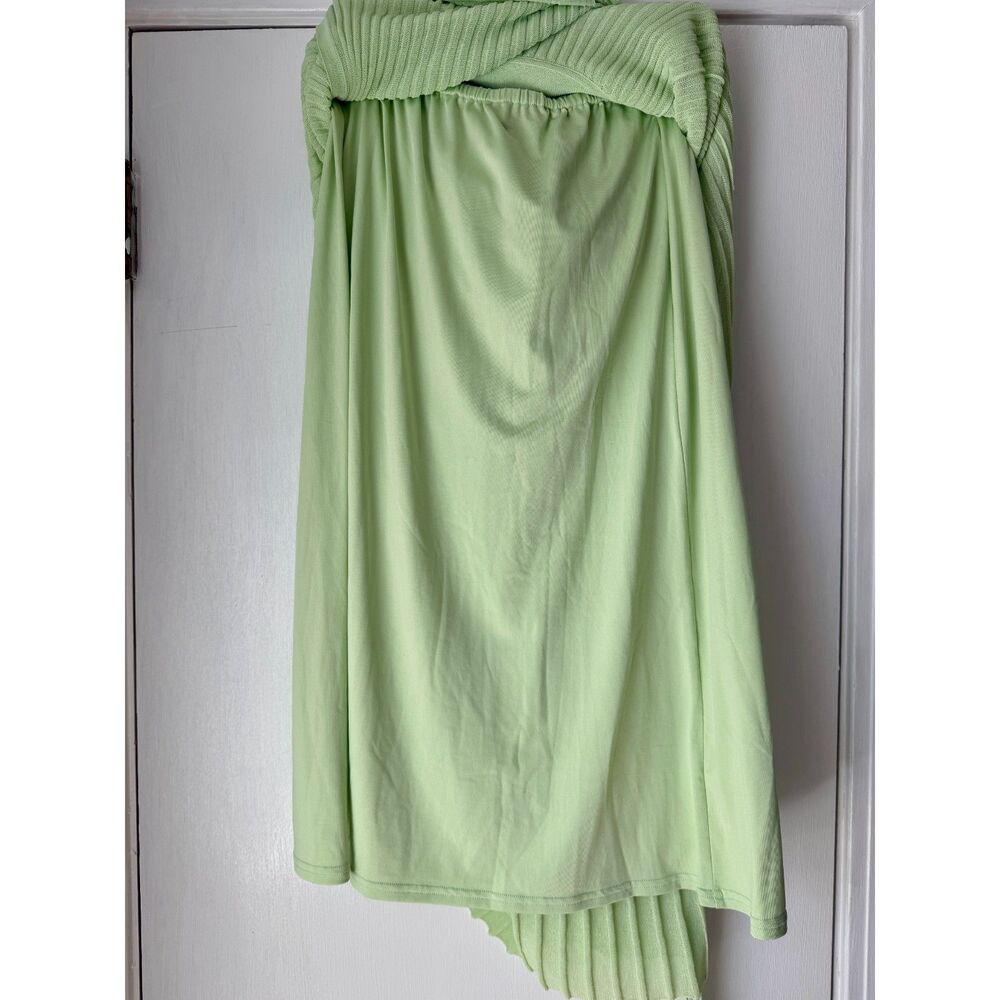 NWT J.Crew Pleated Wrap Midi Skirt